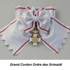 Grand Cordon Ordre des Grimaldi