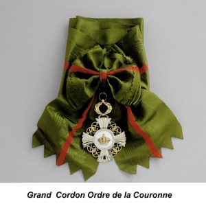 Grand Cordon Ordre de la Couronne