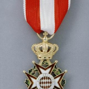 Revers insigne Chevalier Ordre Saint Charles
