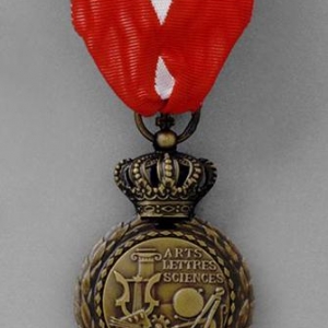 Revers Insigne Chevalier Ordre Mérite culturel